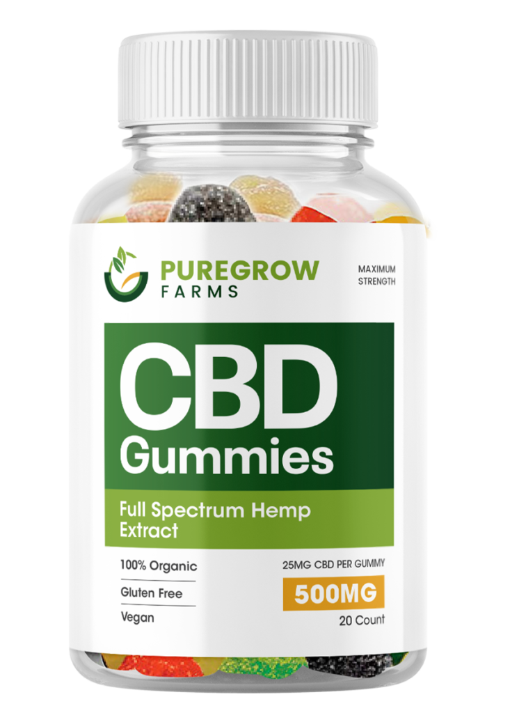 PureGrow Farms CBD Gummies 